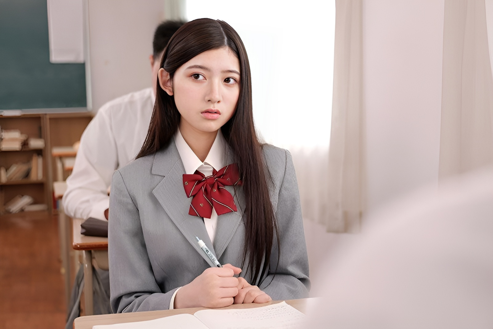 CAWD-542 强奸美乳班代表……