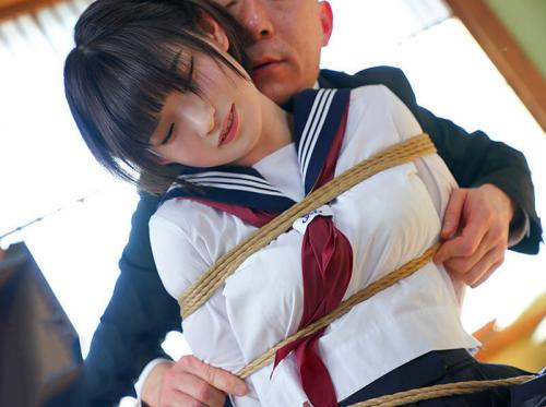 Cosplay as a schoolgirl to have sex with her father-in-law Cosplay as a schoolgirl to have sex with her father-in-law